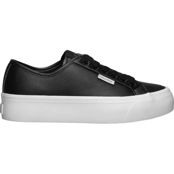 Calvin Klein VULC FLATF LACE UP LTH CK Dámska obuv, čierna, veľkosť