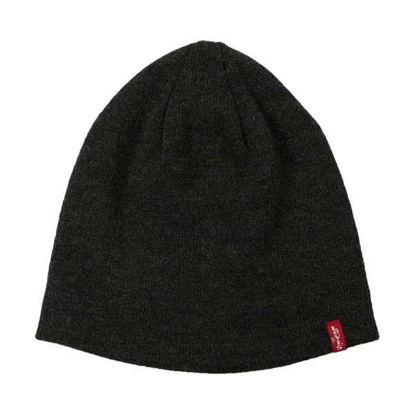 Levi's&reg; OTIS BEANIE Pánska zimná čiapka, tmavo sivá, veľkosť