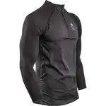 Compressport HYBRID PULLOVER Pánske funkčné termotričko, čierna, veľkosť