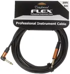 Tanglewood Flex Cable Rubber Black 6 m Angled