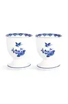 Kalíšek na vajíčko &k amsterdam Delftware Set 2-pack