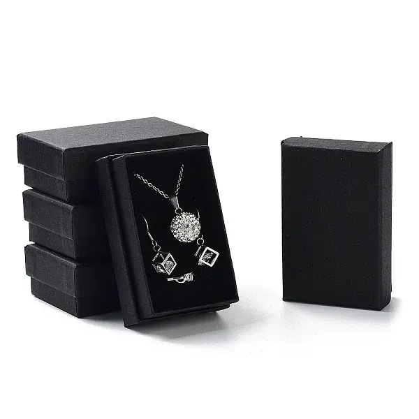 Cardboard Paper Jewelry Set Boxes