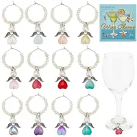 Glass Wine Glass Charms