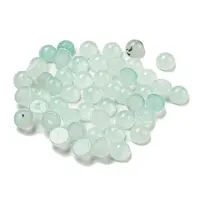Natural White Jade Dyed Cabochons