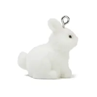 Animal Theme Flocky Opaque Resin Pendants