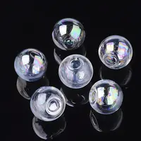 Round Handmade One Hole Blown Glass Globe Ball Bottles
