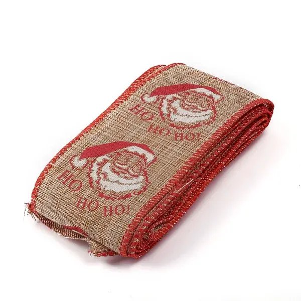 Christmas Burlap Ribbon