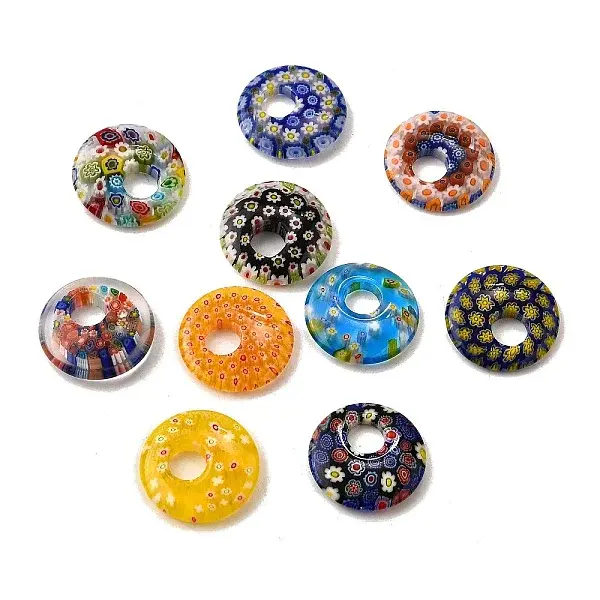 Handmade Millefiori Glass Lampwork Beads