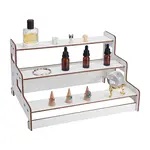 3-Tiers Wood Semicircle Dessert Display Risers