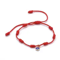 Adjustable Nylon Thread Charm Bracelets
