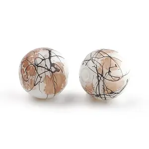 Drawbench & Baking Paint Glass Beads Strands