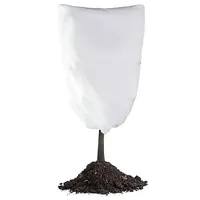 Non-Woven Fabric Thickened Winter Plant Covers with Zipper Drawstring