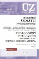 ÚZ 1652 Regionální školství, Pedagogičtí pracovníci