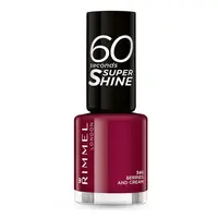Rimmel Lak na nehty 60 Seconds Super Shine 8 ml 340 Berries And Cream