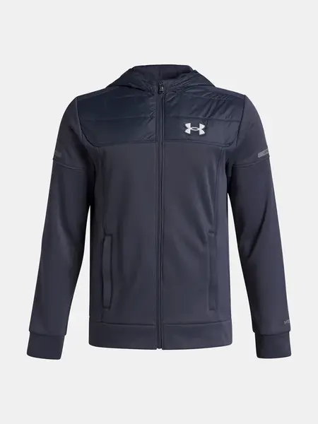 Under Armour UA Armour Flc Pro Utility FZ-GRY Boys' Sweatshirt - Boys