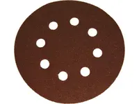 DREL Brúsny papier 125 mm  P100 5 ks s otvormi  CON-RP13Z-H100