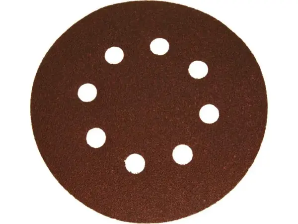 DREL Brúsny papier 125 mm  P100 5 ks s otvormi  CON-RP13Z-H100