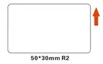 Niimbot A2A88358101, 50x30mm, 230ks, bílé samolepicí štítky