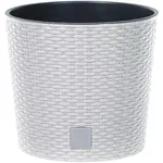 Kvetináč Rato okrúhly biely DRTUS250L-S449
