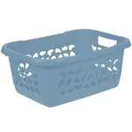 Koš na prádlo nordic blue 55x40x23 32 l
