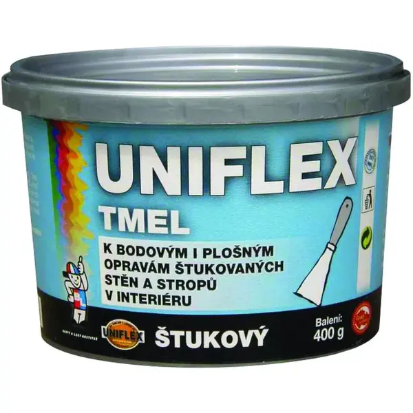 Tmel Akrylátový štukový  400 g Uniflex