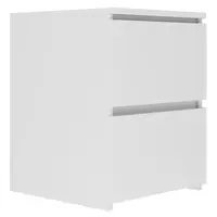 Nočný stolík W2 biela mat