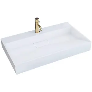 Umyvadlo na desku/na stěnu Goya 70 konglomerát