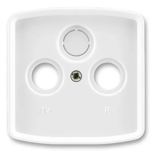 Kryt zásuvky TV+R+S, Tango, barva bílá