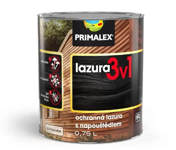 Primalex Lazura 3v1 Dub Letni 0,75l