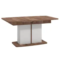 Stůl Burgundy bílá/dub 11012067