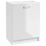 Kuchyňská skříňka Arosa B60 1D0S bílá