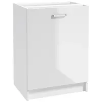 Kuchyňská skříňka Arosa B60 1D0S bílá