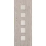 Posuvné dveře Vedi 5*5 70P dub stříbrný