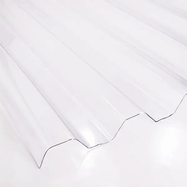 Trapézová deska PVC 2000 x 900 x 0,8 mm čirá