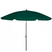 Plážový slunečník MEXICO 200 cm zelený