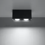 Stropná Lampa Arizona BLACK A-381