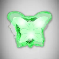 Zástrčka motýl Hl994l 0,4W zelený