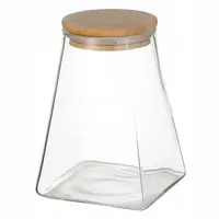 Sklenice s víčkem 10*10*13.6cm