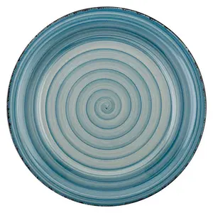 Talíř  "Lines Faded Blue" dezertní 19 cm