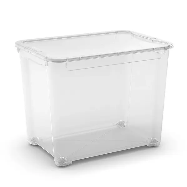 Box s víkem 70l transparentní