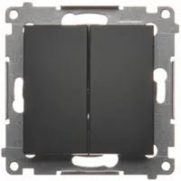 Vypínač Simon54 Čierna