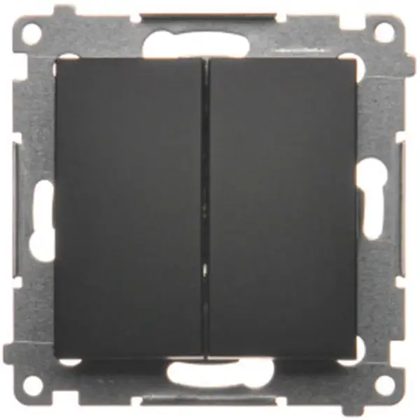 Vypínač Simon54 Čierna