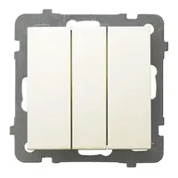 Vypínač ecru 59SE ŁP-13G/m