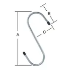Závesný Hák ˝S˝ 175x65x52