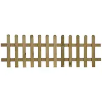 Drevený plot CAN CAN rovný 180x60 mm