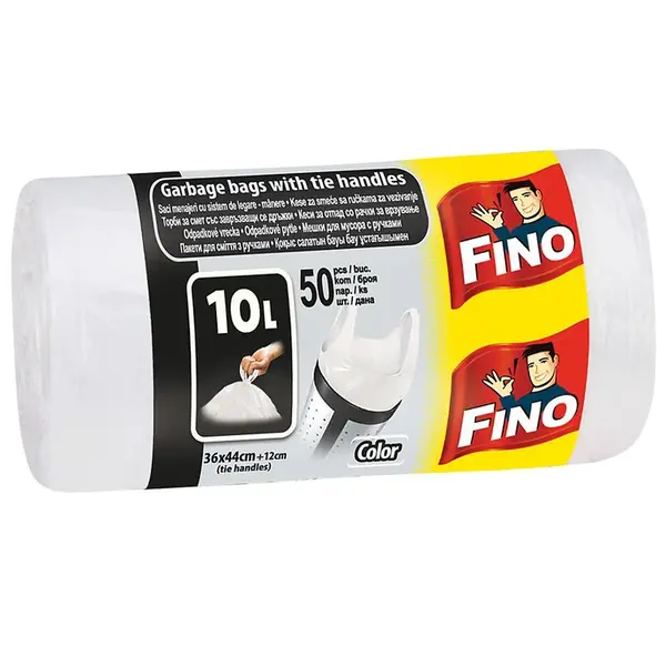 Vrecia na odpad  farebné 10 L 50 ks