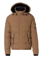 KOROSHI Zimná bunda  hnedá