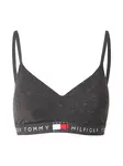 Tommy Hilfiger Underwear Podprsenka  tmavosivá / biela