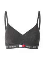 Tommy Hilfiger Underwear Podprsenka  tmavosivá / biela