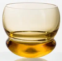 SKLENICE amberová - edice BUBBLES - Lukáš Houdek